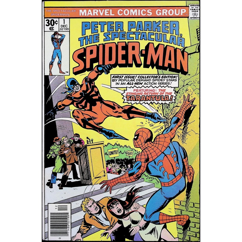 Peter Parker Spectacular Spider-Man #1 Tarantula 1st Issue Marvel Comic 1976